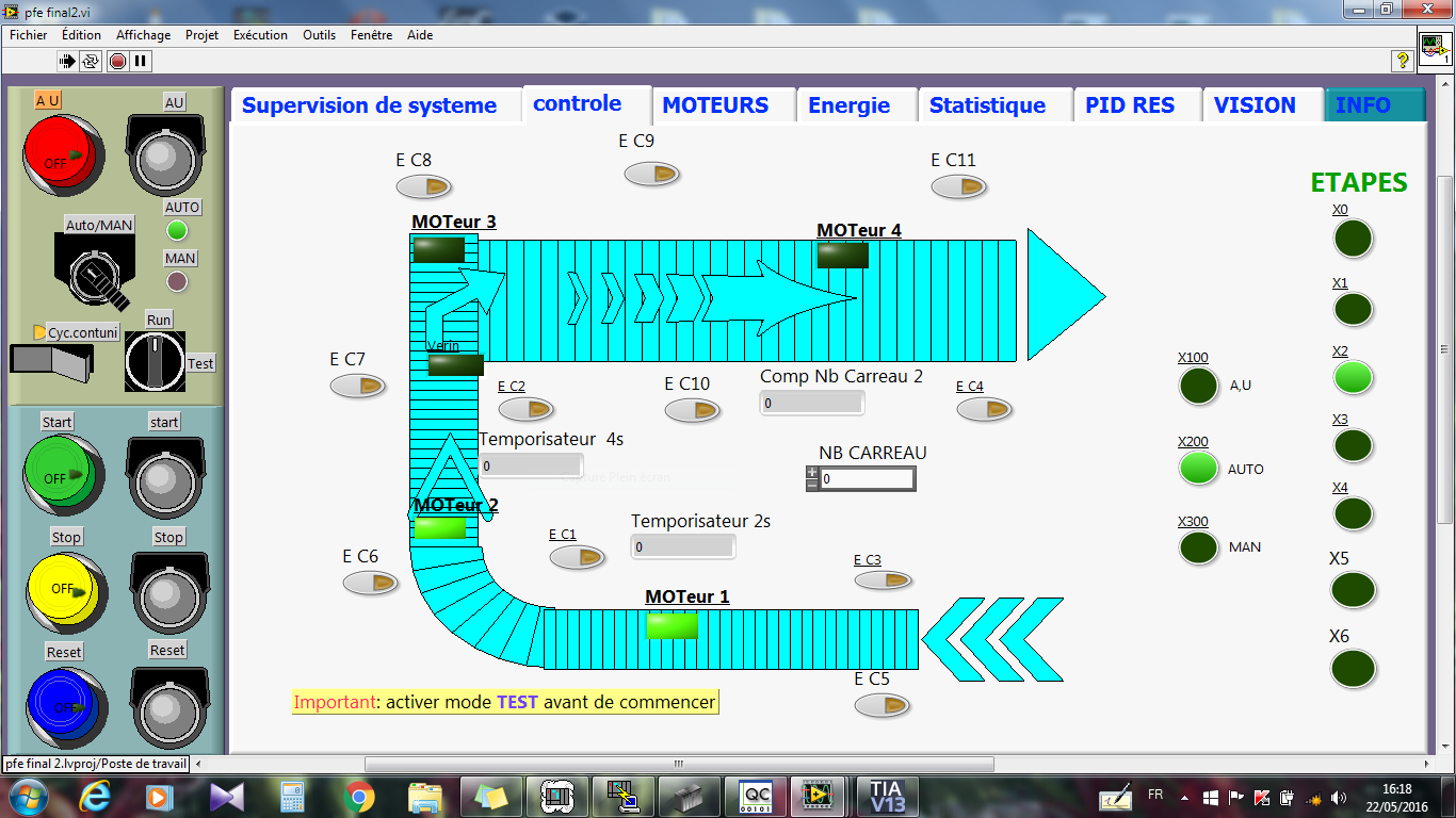 labview front panels
