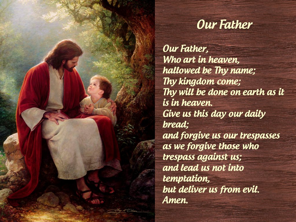 Our Father Prayer Catholic Printable