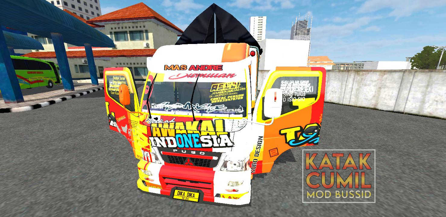 Download Mod Bussid Truck Canter New Tawakal 2 Indonesia ...