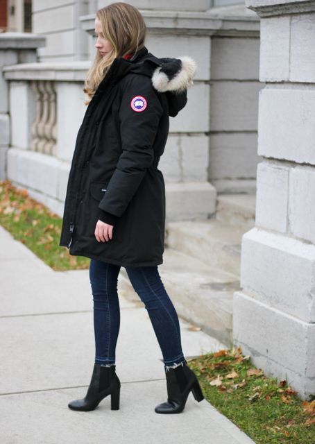 Trending: Black Parka Coats