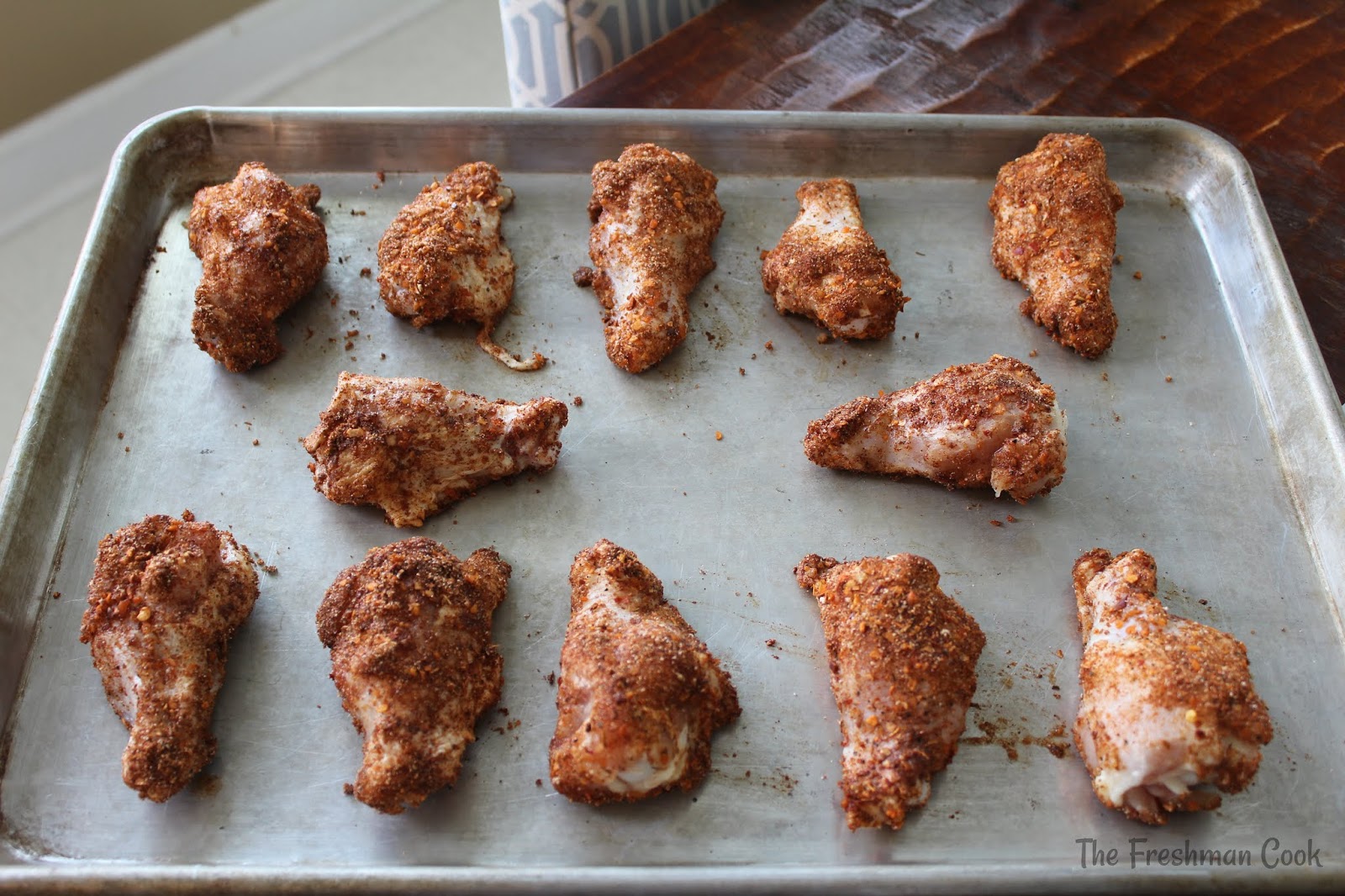 The Freshman Cook Smoked BBQ Wings