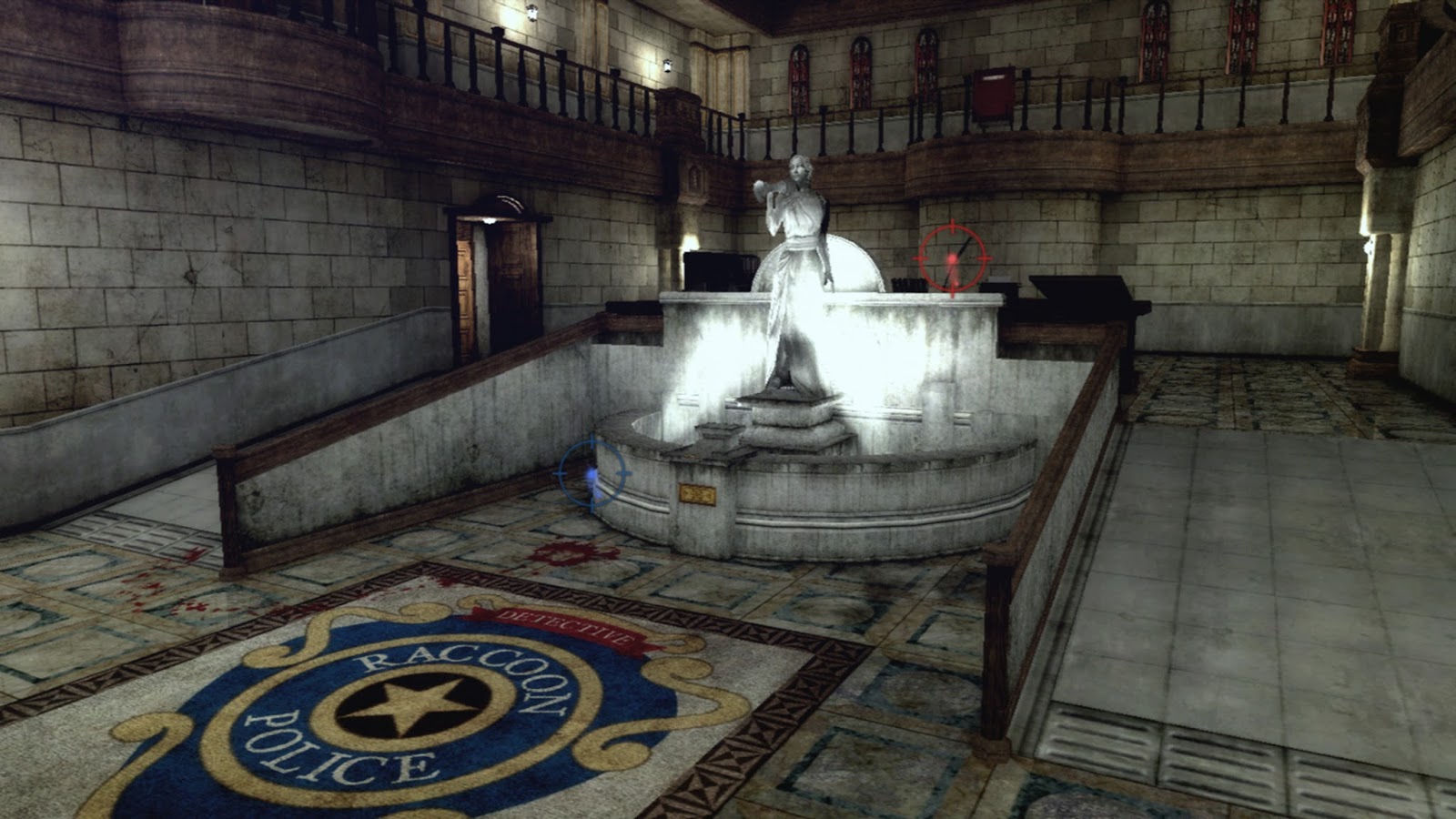 Resident Evil 2 Remake Puzzle peças de xadrez cenário A 
