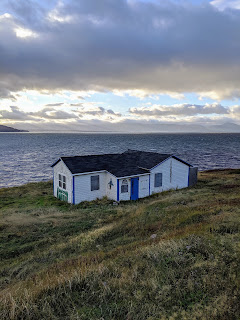 Fishing Cabin In White Point Along The Cabot Trail, Cape Breton Island