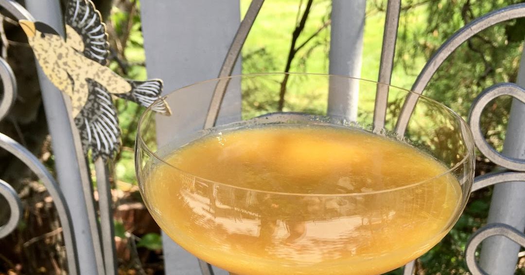Gluten Free AZ Fresh Peach Bellini