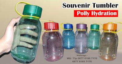 Outdoor Water Bottle, Polly Hydration Water Bottle untuk souvenir, Jual polly Hydration Water Bottle,  Botol Minum Food Grade, Souvenir tumbler polly hydration, Polly bottle, chielo bottle, botol minum, plastic sports bottle, Polly hidartion water tumbler promosi