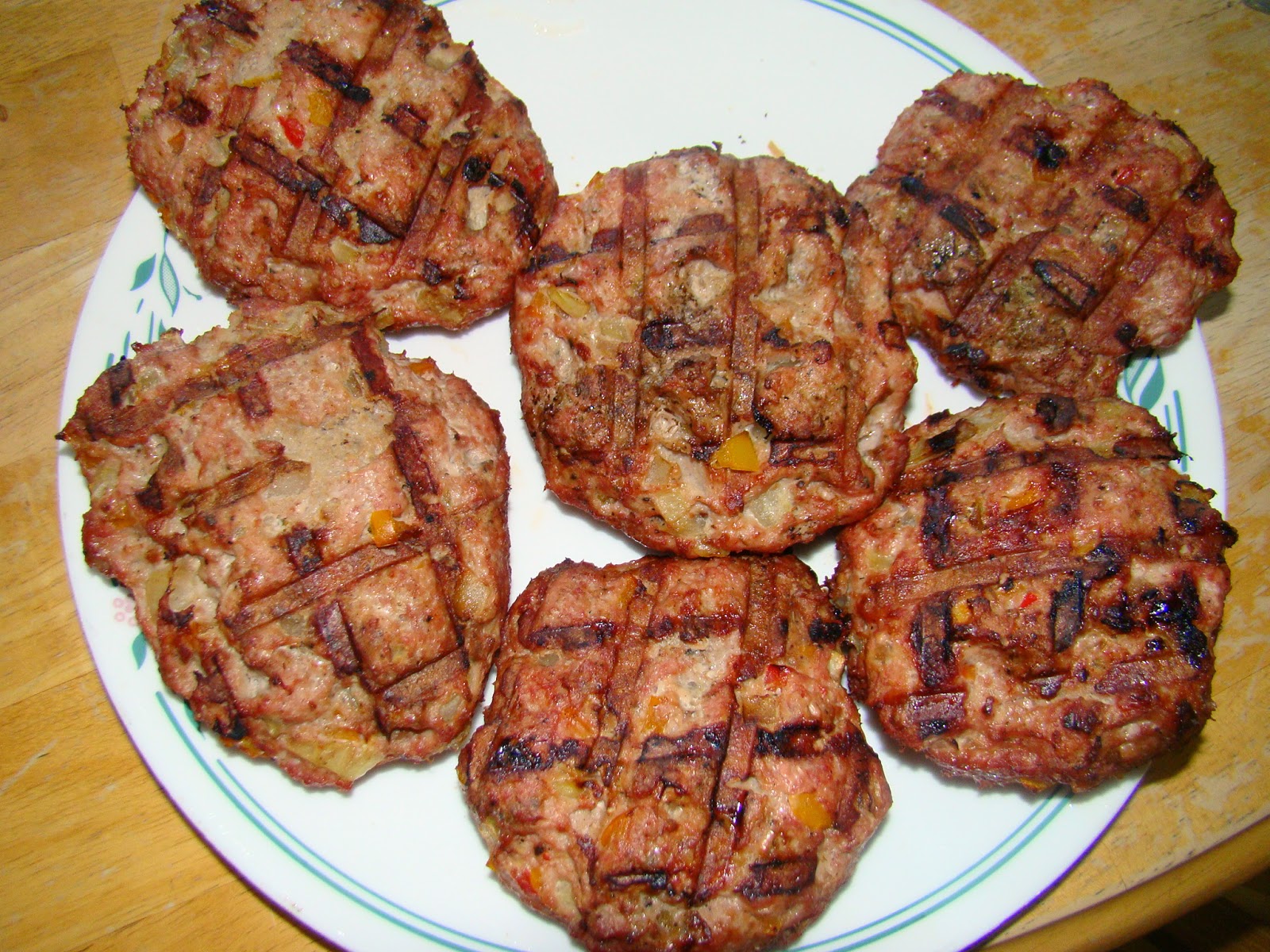 HRM CREATIVE BBQ Fajita Burgers patties Recipe