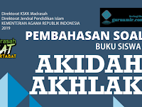 Pembahasan Soal Akidah Akhlak Semester Genap Kelas VIII BAB VII KETELADANAN RASUL ULUL AZMI DAN KEISTIMEWAANNYA KMA 183