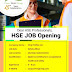 HSE Job Opening for India