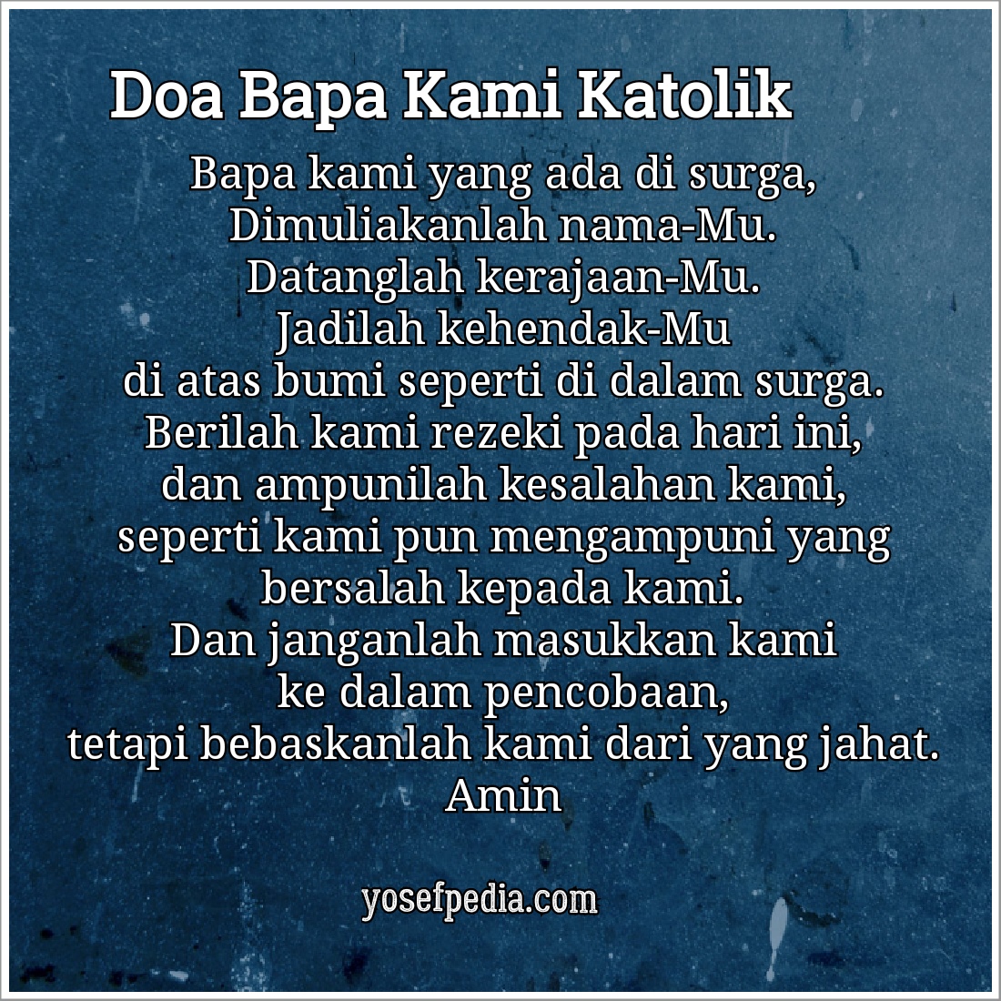 Doa-Doa Katolik - Gereja Katolik