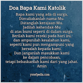 Doa Bapa Kami Katolik