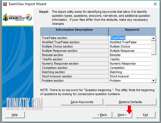 Cara Membuat Soal Moodle Aiocbt Menggunakan Ms Word Duniatik Com Belajar Tik Komputer Cbt Internet Serta Informasi Seputar Dunia Pendidikan