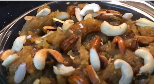 Moong Dal Halwa in bowl