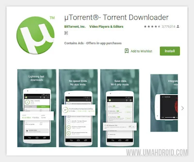 uTorrent Smartphone Android