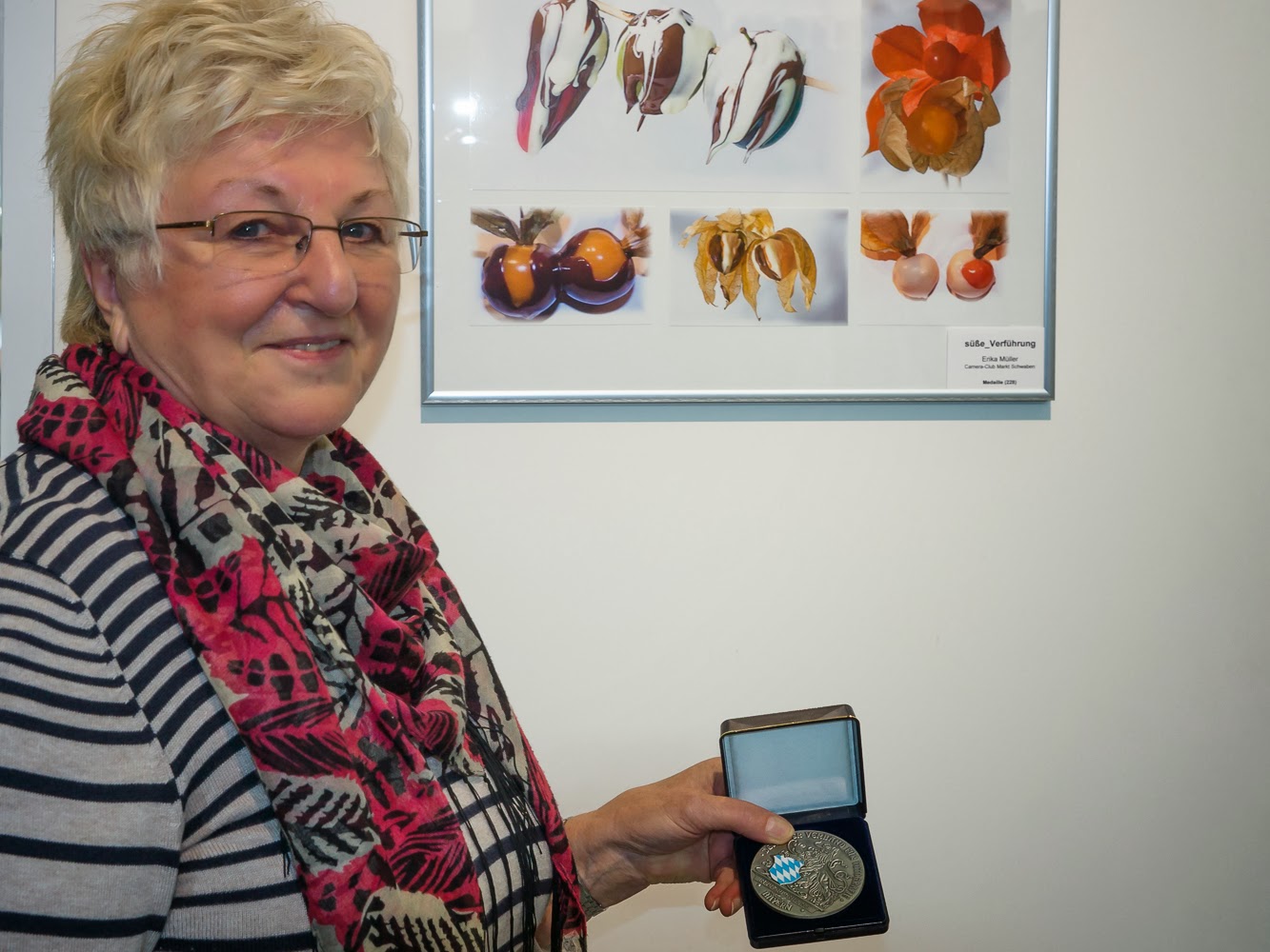 CCMS BLOG Landesfotoschau Erika gewinnt Medaille