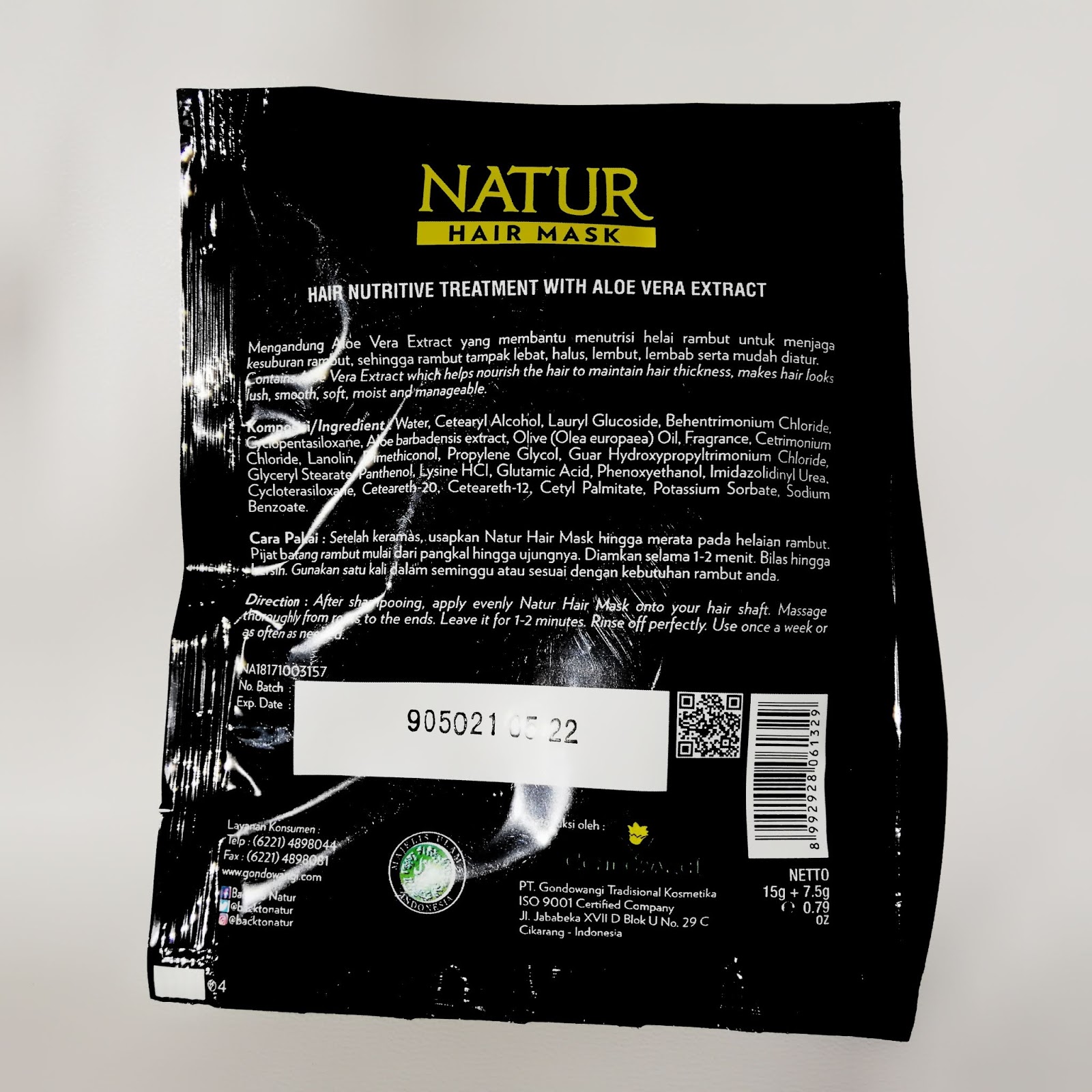 Ibu Segala Tau Review Natur Hair Mask Perawatan Rambut Alami