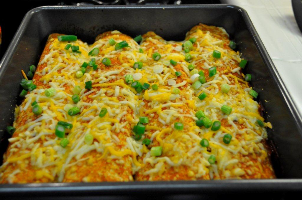 Cooking with Joanna Vegan Enchiladas