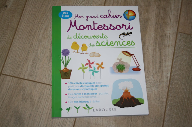 Mon grand cahier Montessori de découverte des sciences