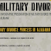Military Divorce Process in Alabama #infographic
