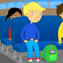 bus rules hands feet keep yourself follow ris pages student rainbow international
