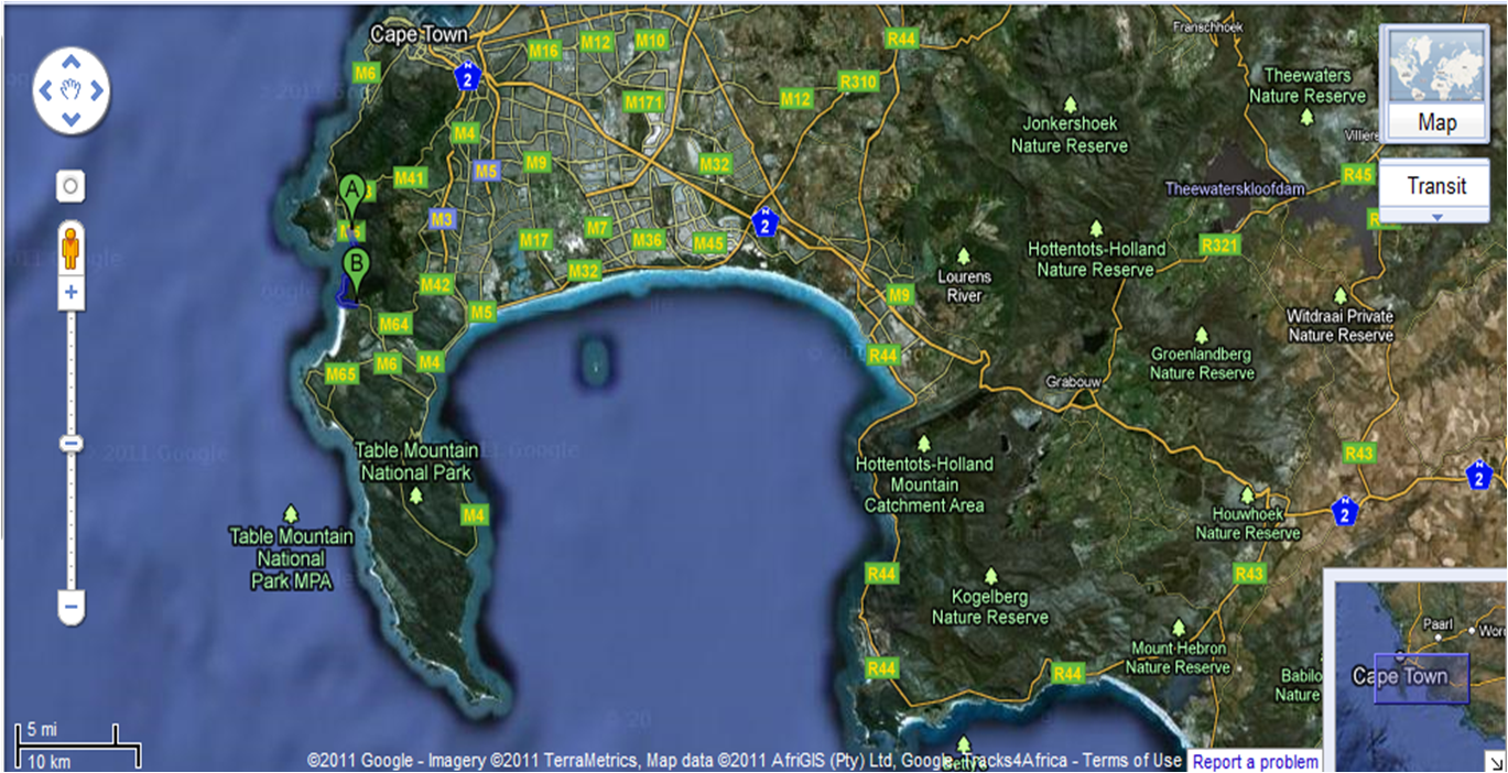 Chapman's Peak Nonconformity - Georneys - AGU Blogosphere
