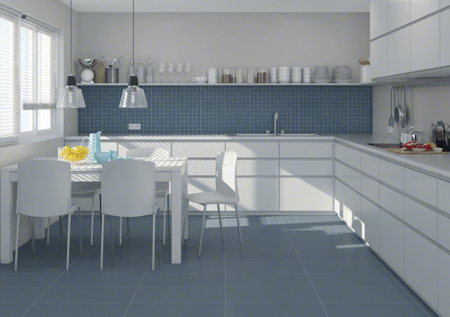 Ideas de revestimientos para las paredes de la cocina - Cocinas con estilo