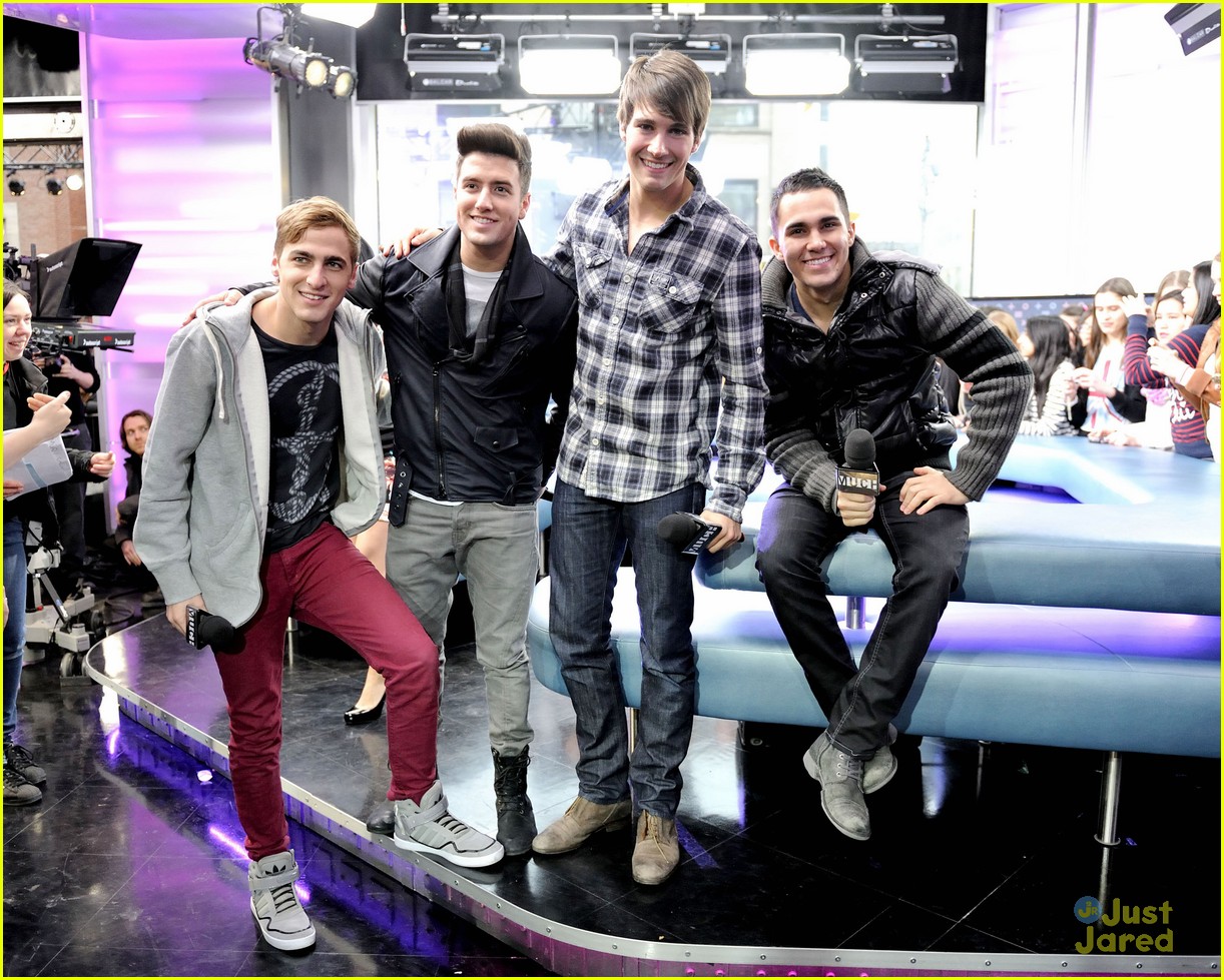 Mis Idolos Stars::::::::::: Big Time Rush en New Music Live, y Nueva