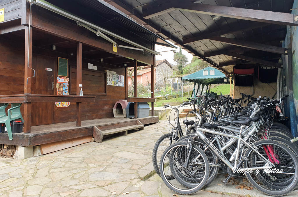 Alquiler de bicis en la Senda del oso