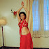 Sadha Armpit and Navel In Red Saree Nagin Dance 