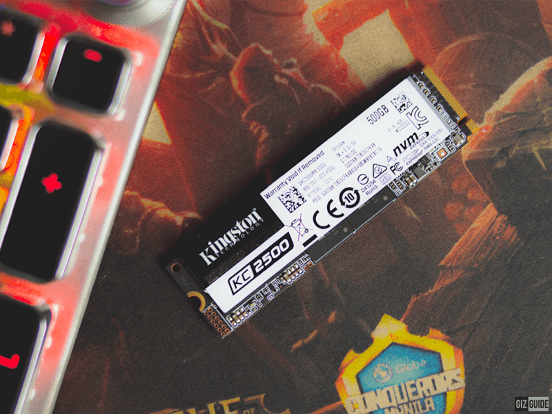 Kingston KC2500 is 45X faster than a 7200 rpm HDD Kingston KC2500 is 45X faster than a 7200 rpm HDD