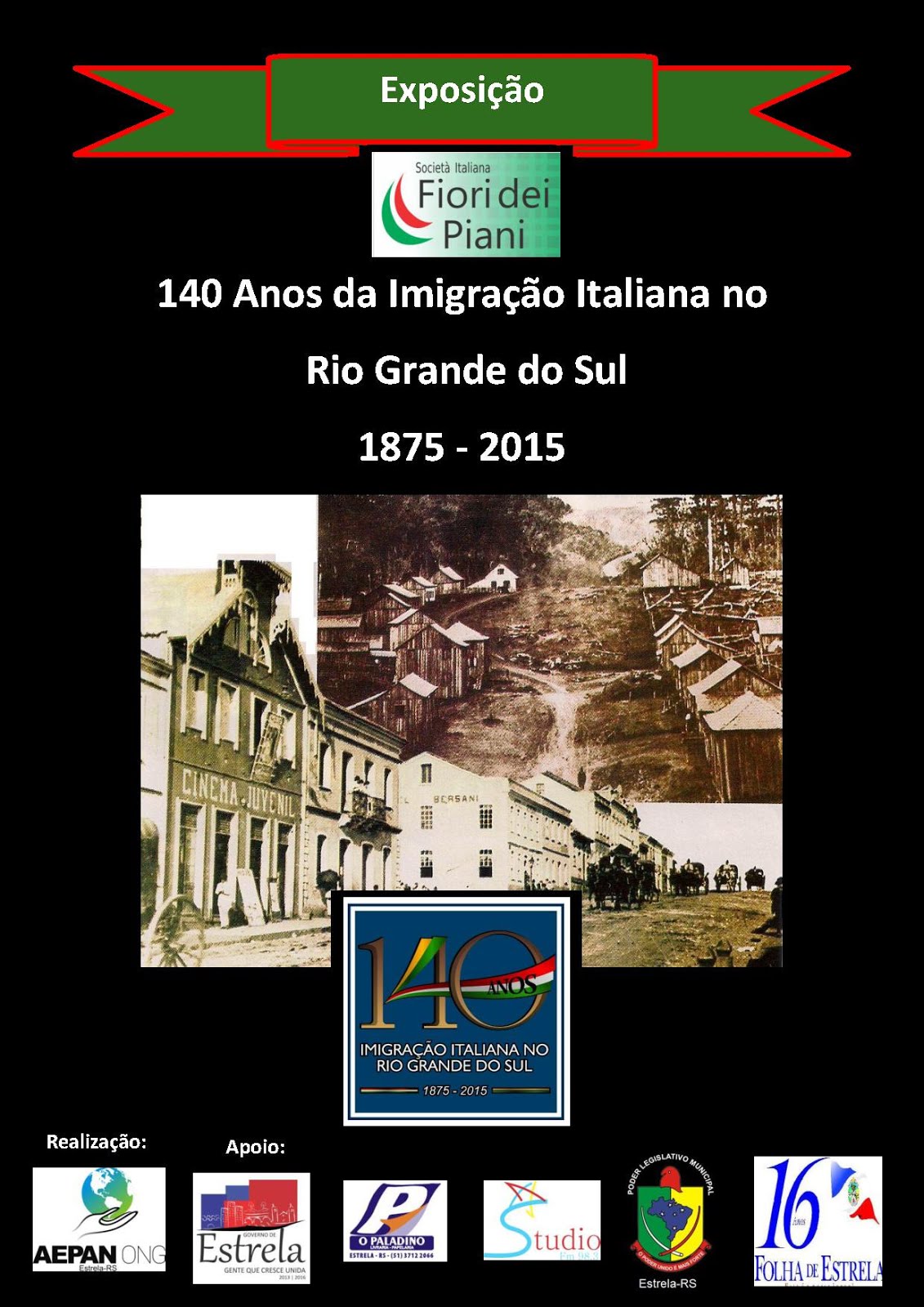 Exposição - 140 Anos da Imigração Italiana no RS