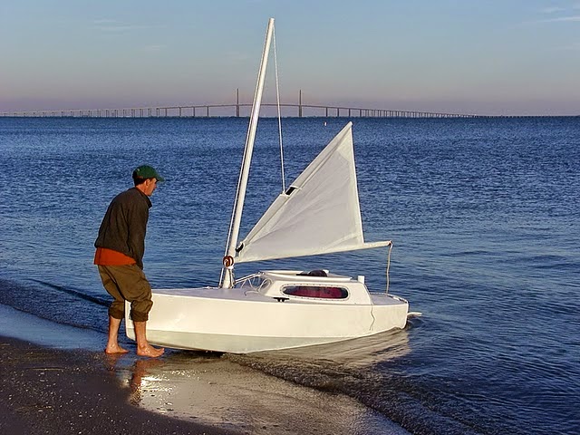 micro sailboat