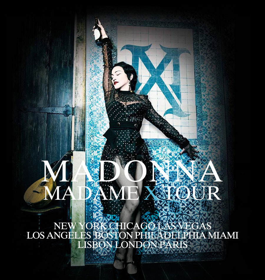 Madonna FanMade Covers Madame X Tour Promo Art