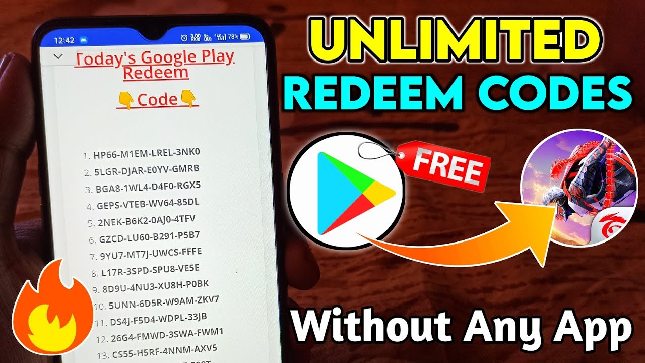 Google Play Redeem Code 17 August 2023 Google Play Gift Card (Rs