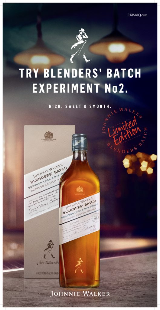 Manila Life Johnnie Walker Blenders’ Batch Bourbon Cask & Rye Finish