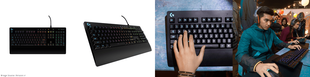 Logitech G Prodigy G213 Gaming Keybard (RGB) Logitech G Prodigy G213 Gaming Keybard (RGB)
