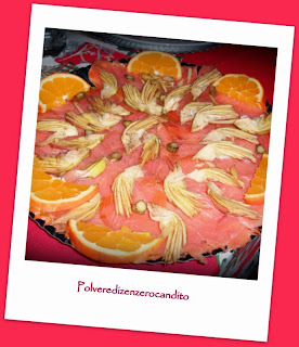salmone con zenzero e arancia
