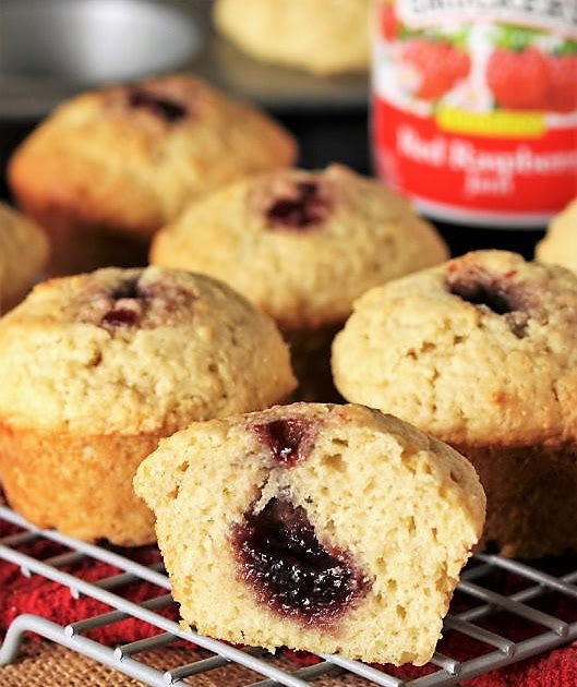 Buttermilk Jam Muffins The Kitchen is My Playground