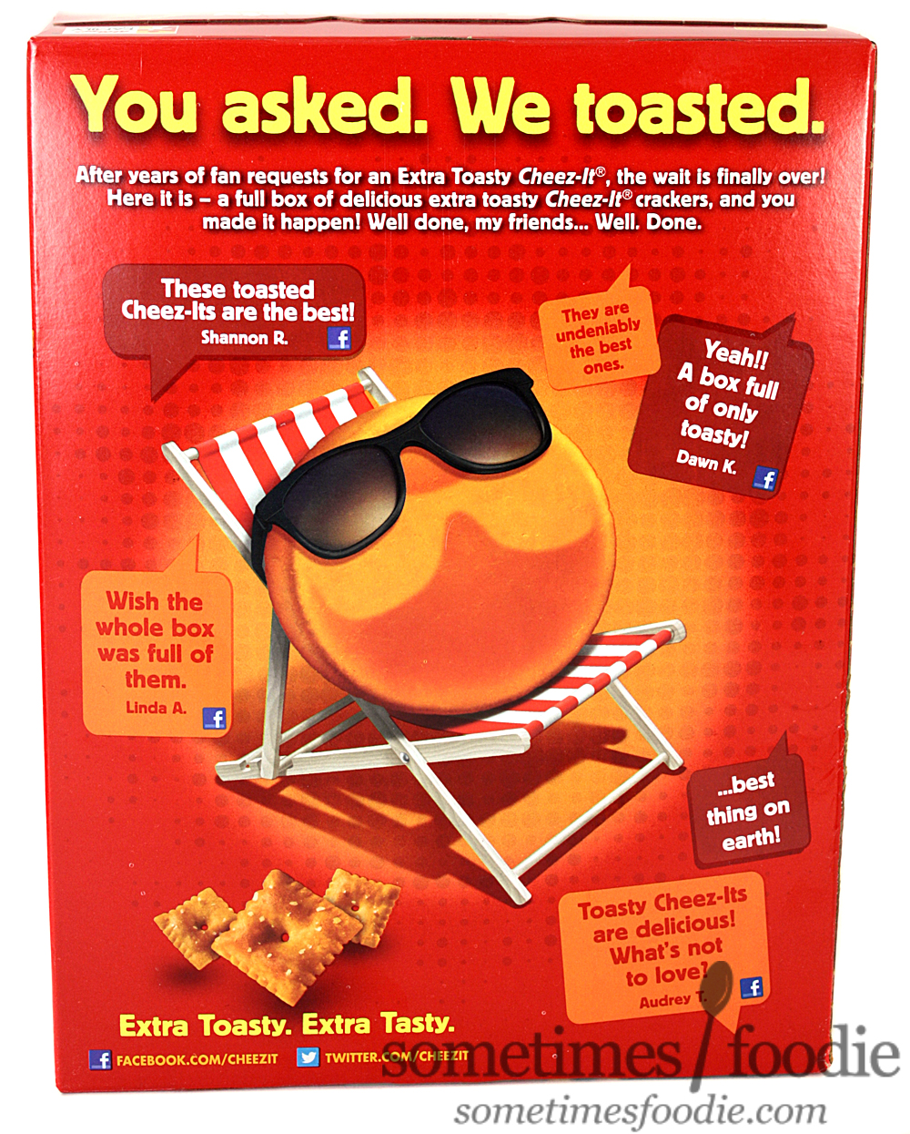 Sometimes Foodie Extra Toasty Cheez It (Guest Review) Target 2.99 cents