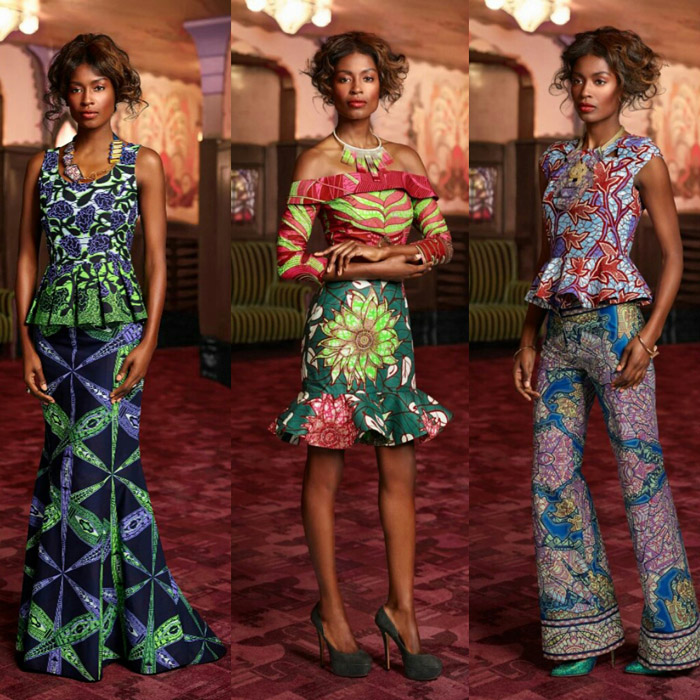 styles for plain and pattern ankara