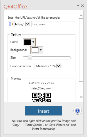 tạo mã QR trong powerpoint 3