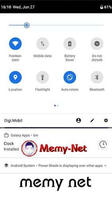 تطبيق تغير شكل شريط الإشعارات يعمل بدون روت وبدون اعلانات بحجم 2 ميجا مجاناً Apply a change of notification bar format that works no root and no ads for free