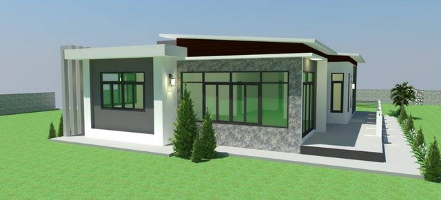 Are you planning to build a new house? Check of these 3 beautiful modern house designs and you might get some ideas. These houses have 3 bedrooms, 2 bathrooms, kitchen, and a living room to be built under 143 square meters of living space.
