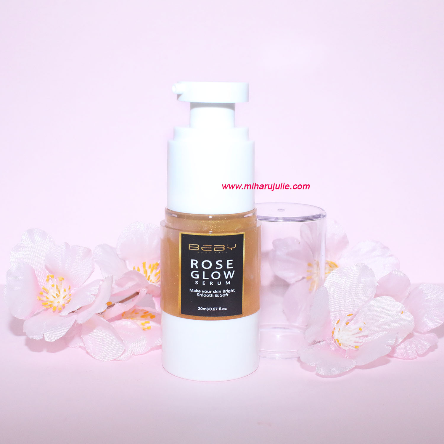 Beby Rose Glow Serum testimonial