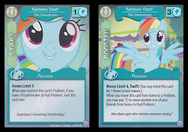 My Little Pony Rainbow Dash, Flier Extraordinaire Premiere CCG Card