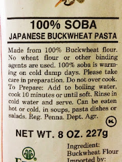 Soba, buckwheat, noodles, ingredients