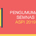 Pengumuman Perpanjangan Penerimaan Abstrak Seminar Nasional ASPI 2019