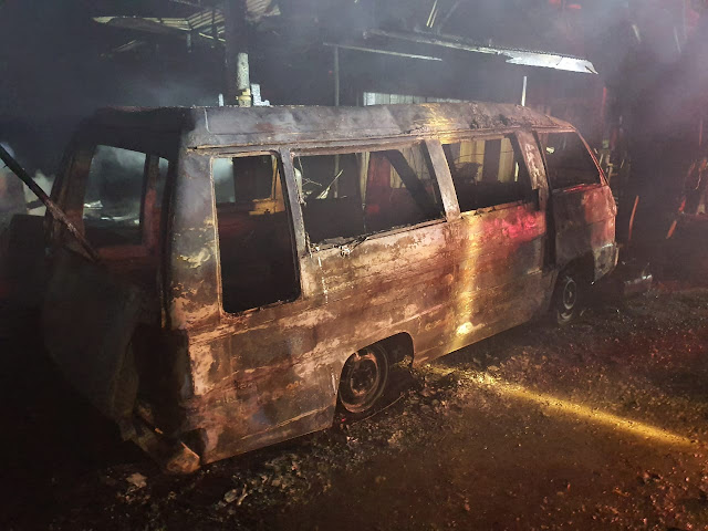 Mobil Berisi Satu Ton Minyak Terbakar di Aceh Timur, Api Yang Menyambar Hanguskan Rumah dan Dua Sepmor Mei 18, 2020