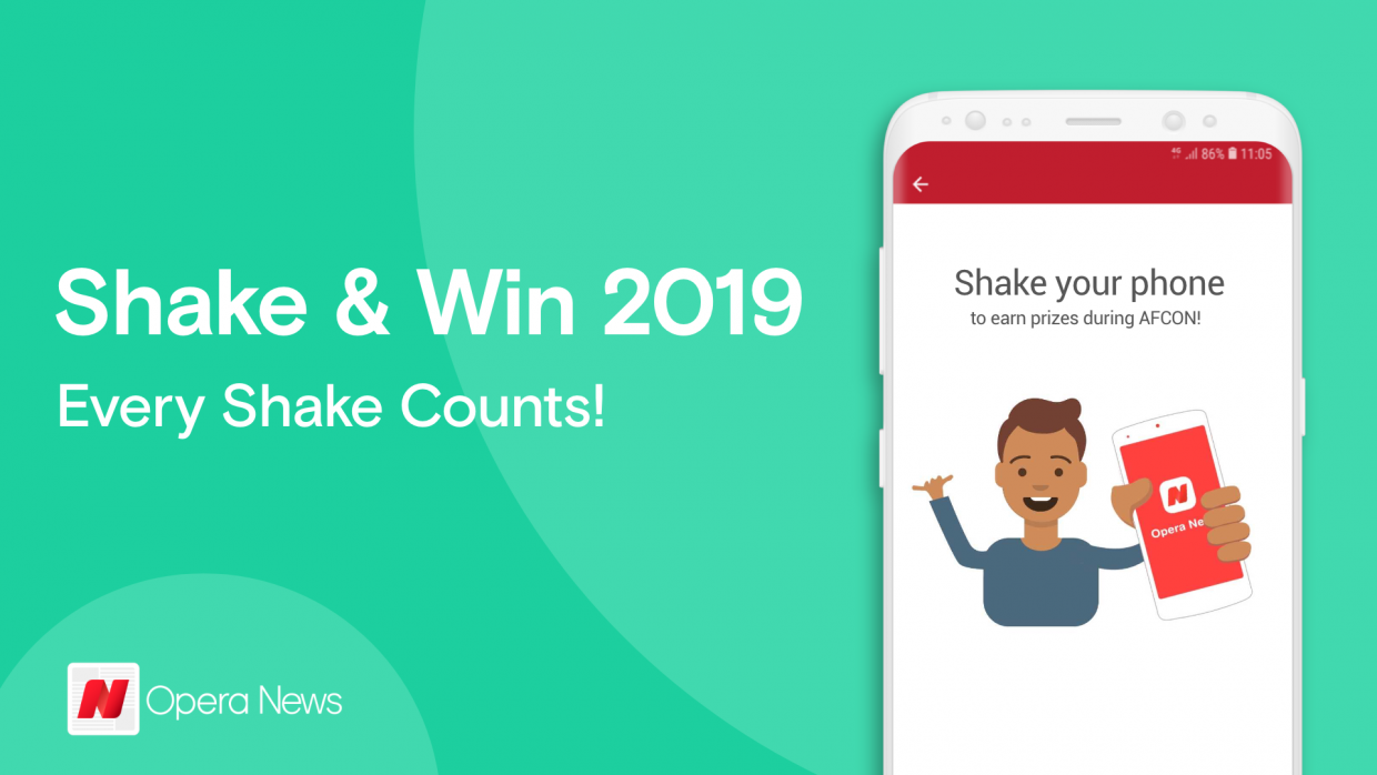 Opera News Shake and Win is back with over 200 Million Naira in Prizes