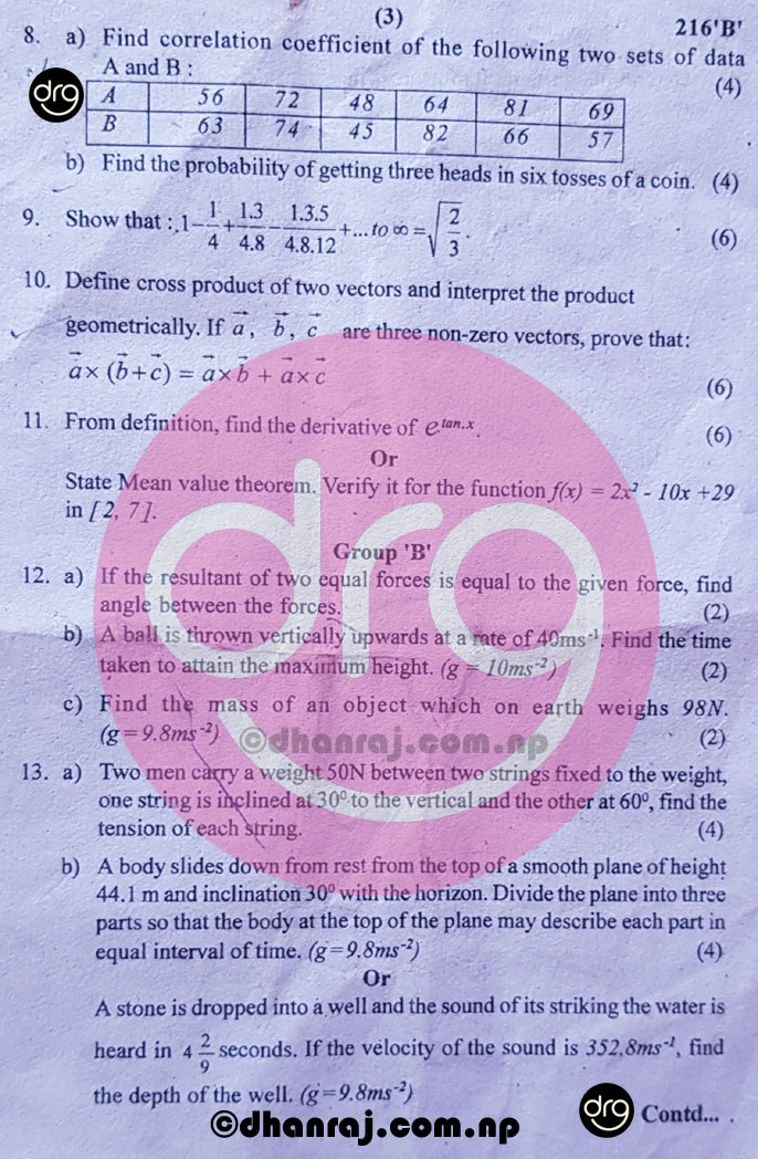 math question papers grade 12