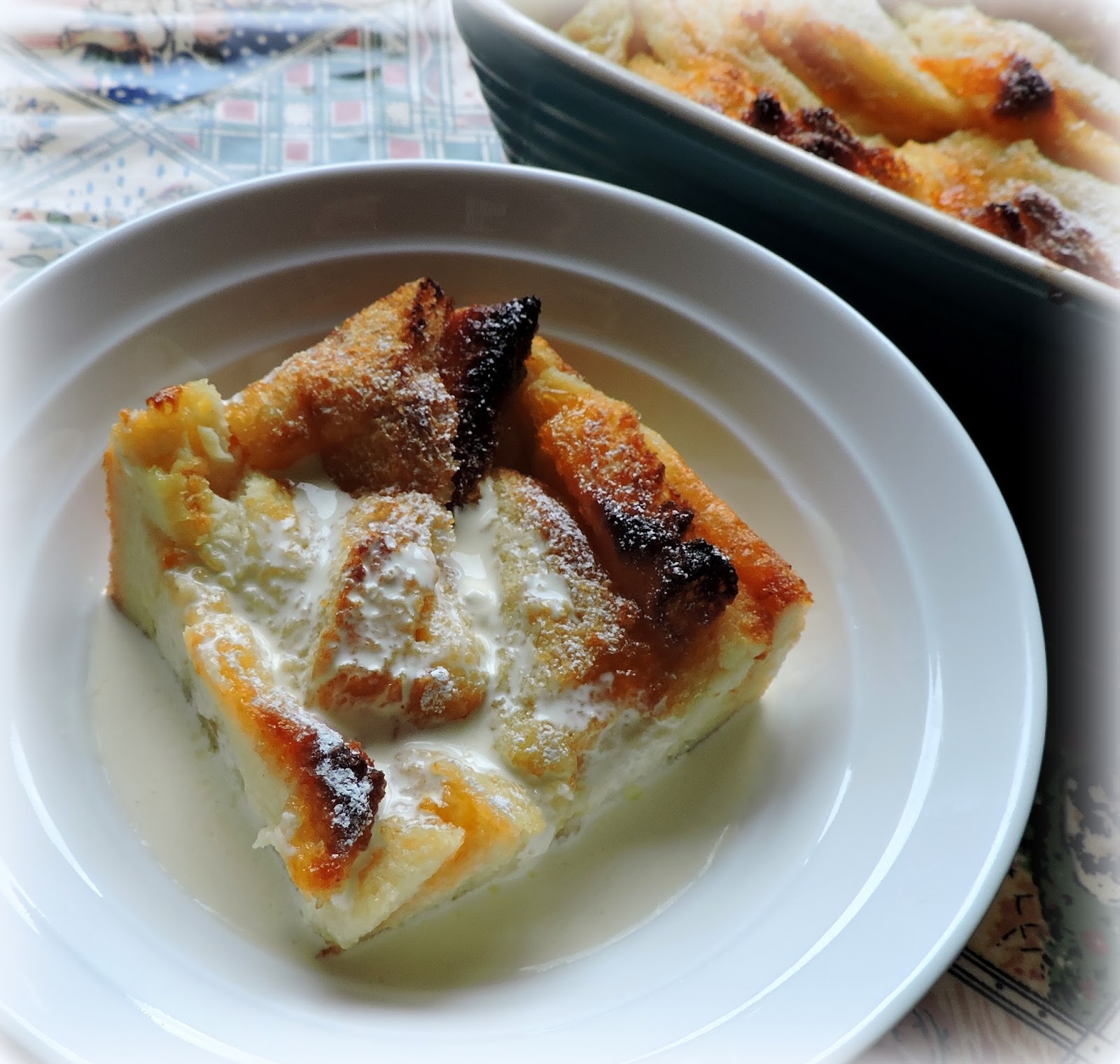 The English Kitchen Apricot Bread & Butter Pudding